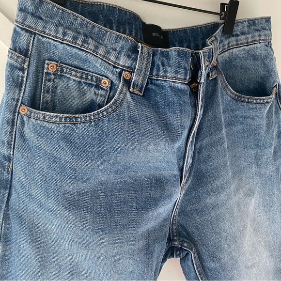 Rollas Relaxo Relaxed Fit Straight Leg Jeans - 33 - Picture 6 of 16